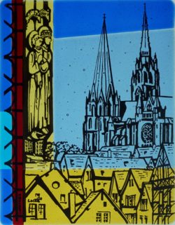 vitrail, fusing, verre fusionné, vitrail moderne,Vitrail,Chartres,galerie du vitrail,vitraux, vitraux d'occasion,vente de vitraux en ligne, centre,eure et loir,eure et loire