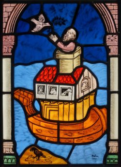 vitrail traditionnel,vitrail au plomb,Vitrail,Chartres,galerie du vitrail,vitraux,vente de vitraux en ligne, centre,eure et loir,eure et loire, cathédrale, Jacques Loire, Gabriel Loire, noé