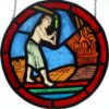 vitrail traditionnel,vitrail au plomb,Vitrail,Chartres,galerie du vitrail,vitraux,vente de vitraux en ligne, centre,eure et loir,eure et loire, cathédrale, blé
