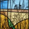 vitrail traditionnel,vitrail au plomb,Vitrail,Chartres,galerie du vitrail,vitraux,vente de vitraux en ligne, centre,eure et loir,eure et loire, cathédrale, Jacques Loire, Gabriel Loire, vierge, champ, beauce, blé