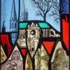 vitrail traditionnel,vitrail au plomb,Vitrail,Chartres,galerie du vitrail,vitraux,vente de vitraux en ligne, centre,eure et loir,eure et loire, cathédrale, Jacques Loire, Gabriel Loire