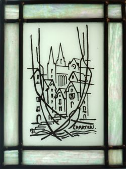 vitrail traditionnel,vitrail au plomb,Vitrail,Chartres,galerie du vitrail,vitraux,vente de vitraux en ligne, centre,eure et loir,eure et loire, cathédrale, jacques loire, gabriel loire