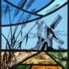 vitrail traditionnel,vitrail au plomb,Vitrail,Chartres,galerie du vitrail,vitraux,vente de vitraux en ligne, centre,eure et loir,eure et loire, cathédrale, Jacques Loire, Gabriel Loire, moulin, beauce, blé