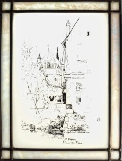 vitrail traditionnel,vitrail au plomb,Vitrail,Chartres,galerie du vitrail,vitraux,vente de vitraux en ligne, centre,eure et loir,eure et loire, cathédrale, Jacques Loire, Gabriel Loire