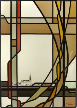 vitrail traditionnel,vitrail au plomb,Vitrail,Chartres,galerie du vitrail,vitraux,vente de vitraux en ligne, centre,eure et loir,eure et loire, cathédrale, Jacques Loire, Gabriel Loire, labyrinthe