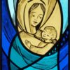 vitrail traditionnel,vitrail au plomb,Vitrail,Chartres,galerie du vitrail,vitraux,vente de vitraux en ligne, centre,eure et loir,eure et loire, cathédrale, Jacques Loire, Gabriel Loire, vierge, vierge à l'enfant, religion, foi