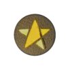 Dalle Etoile jaune diam 16 cm 2