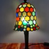 Vitrail,Chartres,lampe Tiffany,lampe vitrail,galerie du vitrail,vitraux,vente de vitraux en ligne, centre,eure et loir,eure et loire, fleur, fleurs, art deco, art nouveau